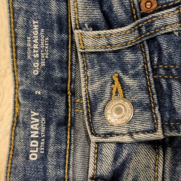 Old Navy 3 pairs of jeans O.G. straight - Picture 4 of 10